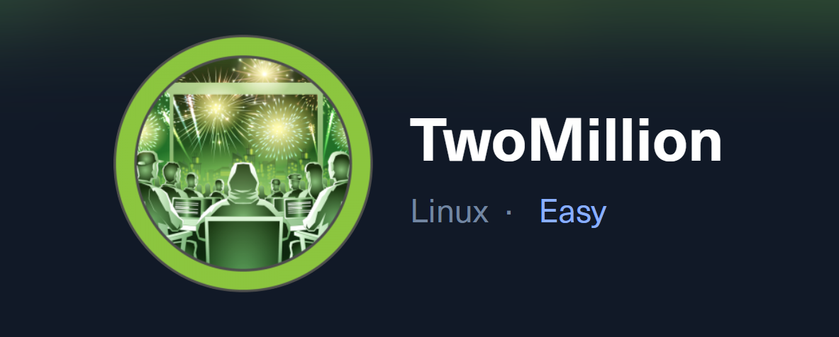 HackTheBox TwoMillion makinesi çözüm görseli